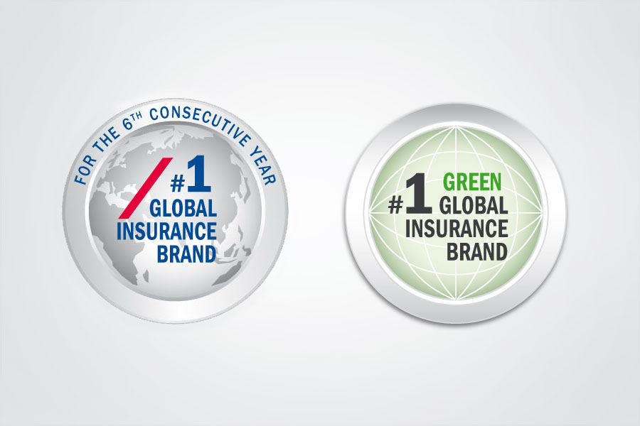 AXA 1 green global insurance brand Stefan Adler